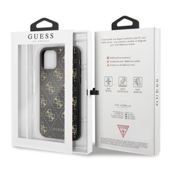 Guess 4G Double Layer Glitter black GUHCN584GGPBK