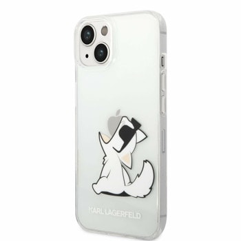Choupette Eat за iPhone 14 прозрачен