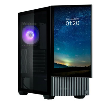 Кутия Zalman Z10 DS, ATX/microATX/Mini-ITX, 2x USB 3.0 Type-A, 1x USB Type-C, 3x 120mm вентилатора, с прозорец, черна, без захранване | JAR Computers Zalman Z10 DS Black ZM-Z10-DS-BK