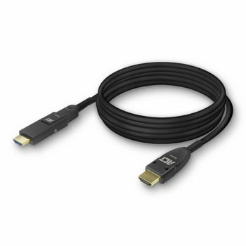 Кабел ACT AK4102, от HDMI(м) към HDMI(м), 15m, черен, 4K@60Hz, отделяем конектор | JAR Computers ACT AK4101