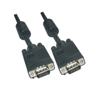 Кабел VCom, VGA(м) към VGA(м), 30m, никелирани конектори | JAR Computers VCom VGA(м) към VGA(м) 30m CG341D-30m
