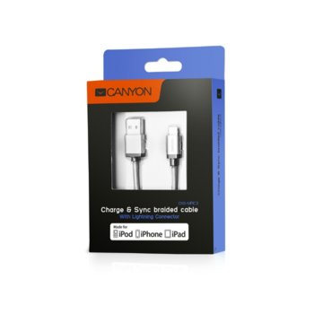 Canyon Charge Sync MFI braided cable CNS-MFIC3DG