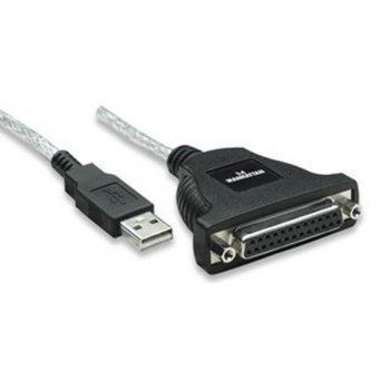 MANHATTAN 336581 USB 2.0 към Parallel DB25F