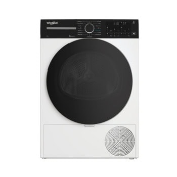 Сушилня Whirlpool WP C8 WBS EE, 8 кг. капацитет, свободностояща, 59.8 см ширина, 15 програми, SteamCare, бяла | JAR Computers Whirlpool WP C8 WBS EE