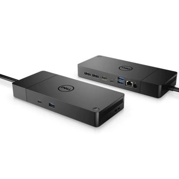 Докинг станция Dell Performance Dock WD19DCS, 2x USB Type C, 3x USB Type A, 2x DP, 1x HDMI, 1x LAN (RJ45), черна image