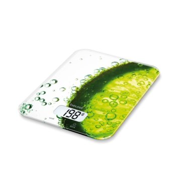 Кухненски кантар Beurer KS19 FRESH, дигитален, до 5кг., LCD дисплей, разноцветен | JAR Computers Beurer KS19 FRESH