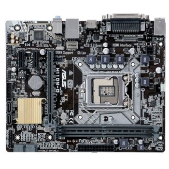 ASUS H110M-D iH110 Vga HDMI 2xD4 1xE16