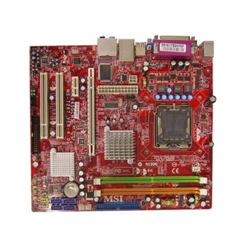 Дънна платка MSI 945GCM5-F, 945GC, LGA775, DDR2, VGA+PCI Express, SB7.1, Lan1000, SerialATA, mATX | JAR Computers MSI 945GCM5-F