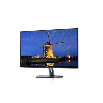 Монитор Dell SE2719H, 27" (68.58 cm) IPS панел, Full HD, 5ms, 1 000:1, 300cd/m2, HDMI, VGA | JAR Computers Dell SE2719H