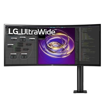 Монитор LG 34WP88C-B, 34" (86.36 cm) IPS панел, QHD, 5ms, 300cd/m2, DisplayPort, HDMI, USB type-C | JAR Computers LG 34WP88C-B