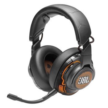 Слушалки JBL Quantum One, гейминг, микрофон, 50мм драйвери, 20 Hz - 40 kHz, 7.1 Digital Surround, USB, AUX, черни | JAR Computers JBL Quantum ONE Black JBLQUANTUMONEBLK