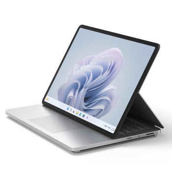 Лаптоп Microsoft Surface Laptop Studio 2 (ZRF-00024)(сребрист), четиринадесетядрен Intel Core i7-13700H 2.4/5.0GHz, 14.4" (36.57cm) PixelSense Flow 120Hz Touch Display, (Thunderbolt), 16GB LPDDR5X, 512GB SSD, 2x USB-C, Windows 11 Home, 1.9kg | JAR Computers Microsoft Surface Laptop Studio 2 ZRF-00024