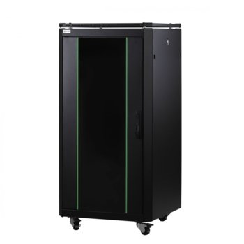 Комуникационен шкаф Mirsan MR.GTAP22U61.01, 22U, 600 x 1000 x 1164 mm, черен | JAR Computers Mirsan MR.GTAP22U61.01