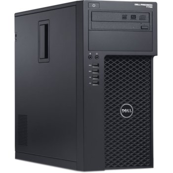 Настолен компютър Dell Precision T1700 MT (CA3163PT1700MU8GFWSC_WIN-14), четириядрен Haswell Intel Xeon E3-1271v3 3.6/4.0GHz, AMD FirePro W2100 2GB DDR3(Display Port), 16GB(4x4GB) RAM, 2TB 7200rpm HDD, 4x USB 3.0, клавиатура и мишка, Windows 7 Pro | JAR Computers Dell Precision T1700MT CAPT1700MT127116G1TB_UBU-14