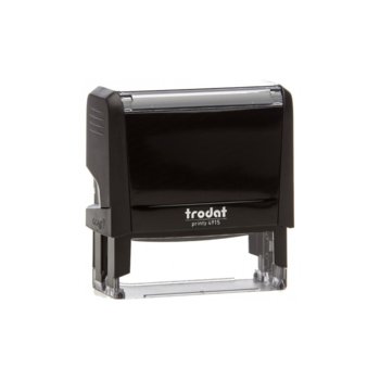 Автоматичен печат Trodat 4915 черен, 25/70 mm, правоъгълен image