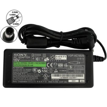Захранване (оригинално)(ремаркетиран) за лаптопи Sony, 16V/4A/64W, жак (6.5 x 4.4) | JAR Computers Power Supply 16V/4A/64W, жак (6.5 x 4.4)