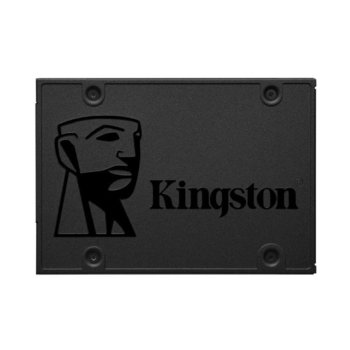 Памет SSD 480GB Kingston A400 Series SA400S37/480G, SATA 6Gb/s, 2.5"(6.35 cm), скорост на четене 500 MB/s, скорост на запис 450MB/s image