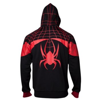 Bioworld Spider-Man Miles Morales novelty L hoodie