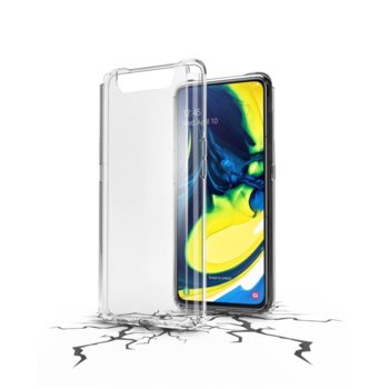 Прозрачен твърд калъф ClearDuo за Samsung Galaxy A80 | JAR Computers Твърд калъф ClearDuo за Samsung Galaxy A80
