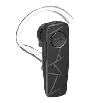 Bluetooth слушалка Tellur VOX 55, микрофон, Bluetooth 4.2, до 4 часа време за разговори, 10м обхват, съвместима с всички мобилни телефони с bluetooth, черна | JAR Computers Tellur VOX 55 TLL511321