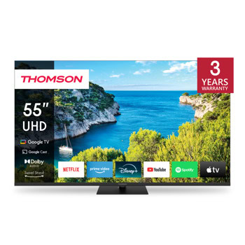 Телевизор Thomson 55UG5C14, 55" (139.7cm) 4K/UHD DLED Smart TV, HDR10, DVB-T2/C/S2, Wi-Fi, Bluetooth, LAN, 4x HDMI, 3x USB | JAR Computers Thomson 55UG5C14