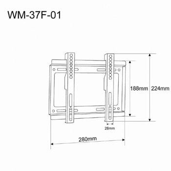 Gembird WM-37F-01 fixed