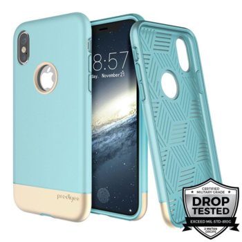 Prodigee Fit Pro iPhone XS IPHX-FITP-AQA-GLD