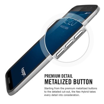 Spigen Neo Hybrid Case for Google Nexus 6 gunmetal