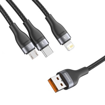 Baseus Flash Series 3-in-1 Fast Charging Cable