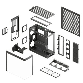 Кутия HAVN HS 420 VGPU черна