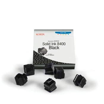 МАСТИЛО ЗА XEROX ColorStix ЗА PHASER 8400 - ink 6 Black Sticks - P№ 108R00608 | JAR Computers МАСТИЛО ЗА XEROX ColorStix ЗА PHASER 8400 Black
