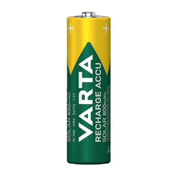 varta 2x aa recharge accu solar