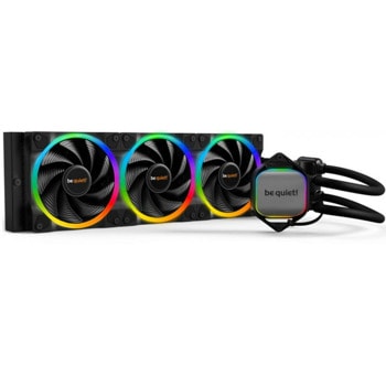 Водно охлаждане за процесор be quiet! PURE LOOP 2 FX 360mm BW015, съвместимост със сокети Intel 1700/1200/ 2066/1150/1151/1155/2011(-3) & AMD: AM5/AM4 | JAR Computers Be quiet PURE LOOP 2 FX 360mm BW015
