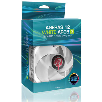 Raijintek AGERAS 12 White ARGB-3 0R40B00261