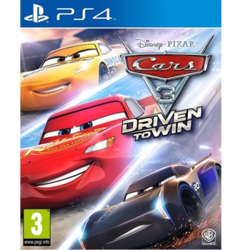 Игра за конзола Cars 3: Driven to Win, за PS4 | JAR Computers Cars 3 (PS4)