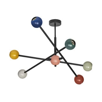 Ledvance Decor Bubble Pendant 6XE27 Multicolor