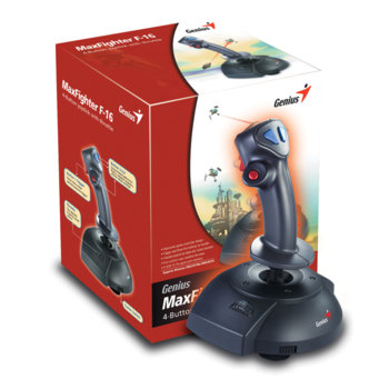 Joystick Genius MaxFighter F-16U, USB | JAR Computers Joystick Genius MaxFighter F-16U, USB