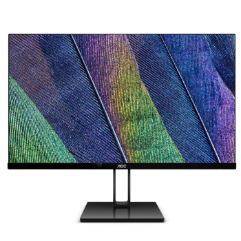 Монитор AOC 22V2Q, 21.5" (54.61 cm) IPS панел, 75Hz, Full HD, 5ms, 20M:1, 250 cd/m2, HDMI, DisplayPort | JAR Computers AOC 22V2Q