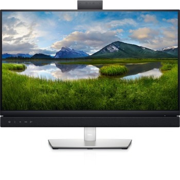 Монитор Dell C2422HE, 23.8" (60.45 cm) IPS панел, Full HD, 5ms, 250cd/m2, DisplayPort, HDMI, USB, RJ-45, камера image