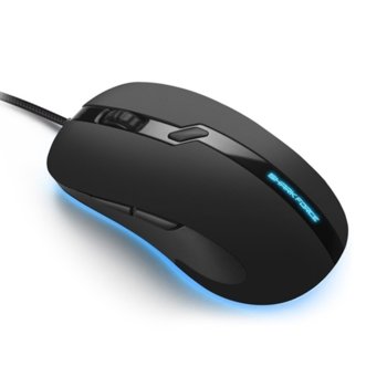 Мишка Sharkoon Shark Force PRO Gaming, оптична 3200 DPI, USB, черна, LED подсветка | JAR Computers Sharkoon Shark Force PRO Gaming