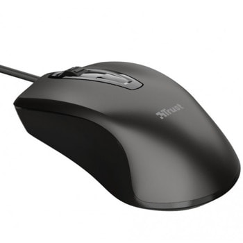 Мишка Trust Carve (23733), оптична, 1200 DPI, USB, черна | JAR Computers Trust Carve 23733