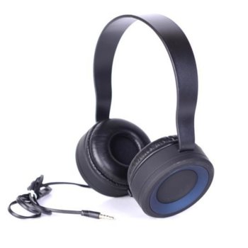 Слушалки Royal AZ-99 Black/Gray, микрофон, 3.5mm jack, 32 Ohm импеданс, 108 dB чувствителност, 40 mm диаметър слушалки, черно-сини | JAR Computers Royal AZ-99+mic Black/Blue 21014498