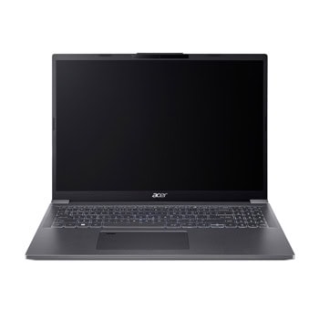 Лаптоп Acer Aspire 16 A16-71M-70ER (NX.JEMEX.006)(сив), шестнадесетядрен Intel Core Ultra 7 155H 1.4/4.8 GHz, 16" (40.64 cm) WUXGA+ OLED 120Hz Display, (HDMI), 16GB LPDDR5X, 512GB SSD, 2x Thunderbolt 4, Linux | JAR Computers Acer Aspire 16 A16-71M-70ER NX.JEMEX.006
