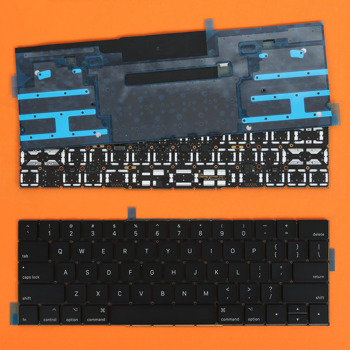 Клавиатура за лаптоп Apple, съвместима със серия Apple Macbook Pro A1707, черна, без рамка, малък Enter, с подсветка | JAR Computers KBD for Apple Macbook Pro A1707