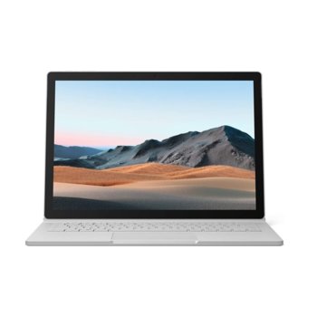 Хибриден лаптоп Microsoft Surface Book 3 (SLK-00009)(сребрист), четириядрен Ice Lake Intel Core i7-1065G7 1.3/3.9 GHz, 13.5" (34.29 cm) PixelSense Touchscreen Display & GF GTX 1650 4GB, (USB-C), 16GB, 512GB SSD, Windows 10 Home | JAR Computers Microsoft Surface Book 3 SLK-00009