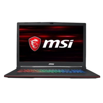 Лаптоп MSI GP73 Leopard 8RE (9S7-17C522-680), шестядрен Coffee Lake Intel Core i7-8750H 2.2/4.1 GHz, 17.3" (43.94 cm) Full HD Anti-Glare Display & GF GTX 1060 6GB, (mDP), 8GB DDR4, 1TB HDD & 128GB SSD, 1x USB 3.1 Type-C, Free DOS | JAR Computers MSI GP73 Leopard 8RE 9S7-17C522-680