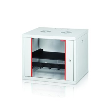 Комуникационен шкаф Formrack GLD-7U450/ALFA-7U450, 19", 7U, 555 x 450 mm, бял | JAR Computers Formrack GLD-7U450/ALFA-7U450