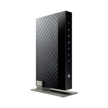 Рутер Asus DSL-N66U, 900 Mbps, 2.4GHz(450Mbps)/ 5GHz(450Mbps), Wireless N, ADSL, 1x WAN 1000, 1x RJ11, 4x Port 1000Mbps, 2х USB 2.0, 3x 2dBi вътрешни антени | JAR Computers Asus DSL-N66U