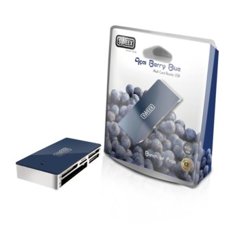 Card Reader, USB, Sweex Acai Berry (CR159) | JAR Computers Card Reader USB Sweex Acai Berry (CR159)