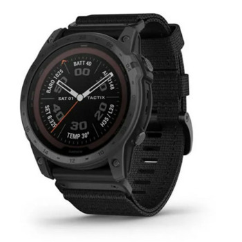 Смарт часовник Garmin tactix 7 Pro Edition 010-02704-11, 1.4 (3.55 cm) трансфлективен MIP дисплей, GPS, Bluetooth, ANT+, Wi-Fi, 32GB вградена памет, до 16 часа време на работа, водоустойчив 10 ATM, соларно зареждане, черен | JAR Computers Garmin tactix 7 - Pro Edition 010-02704-11